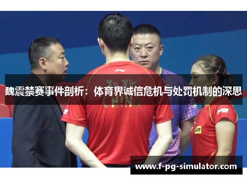 魏震禁赛事件剖析：体育界诚信危机与处罚机制的深思